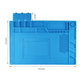 Tappetino in silicone antistatico ESD termoresistente 45 x 30cm