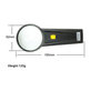Lente d'ingrandimento professionale con luce 4x, Pro'sKit 8PK-MA006