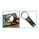 Lente d'ingrandimento professionale con luce 4x, Pro'sKit 8PK-MA006