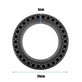 Pneumatico tubeless pieno resistente Tipo 2 per Xiaomi Mi Electric Scooter 1S, 2, M365, Essential, Pro, Pro 2, Black