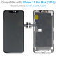 Schermo per iPhone 11 Pro Max, Vetro touch con cornice, Refurbished
