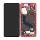 Schermo per Xiaomi Mi 9T, Mi 9T Pro, Red Flame, Vetro touch con cornice, 560910014033, 560910013033, Genuine Service Pack