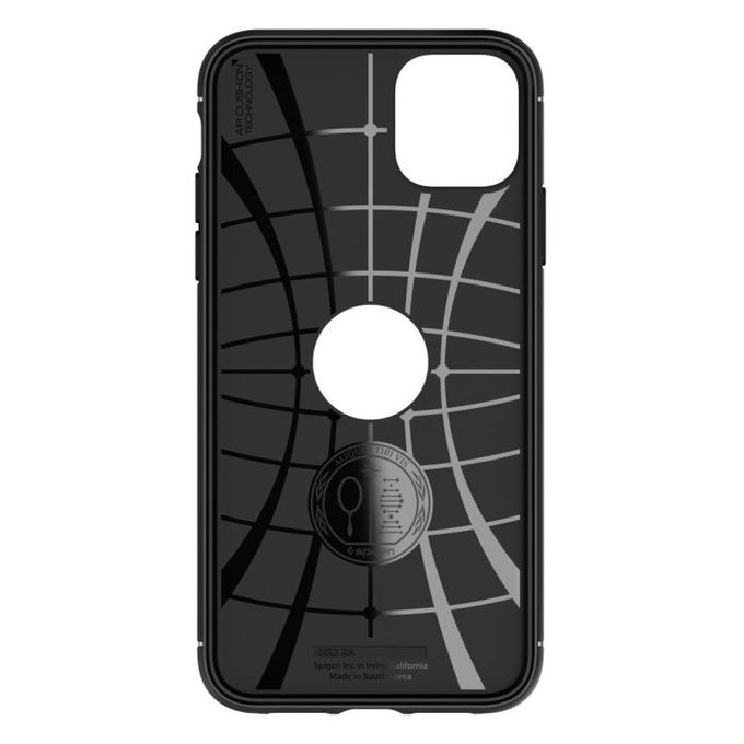 Custodia Rugged Armor per iPhone 11, Black, Spigen