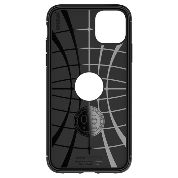 Custodia Rugged Armor per iPhone 11, Black, Spigen