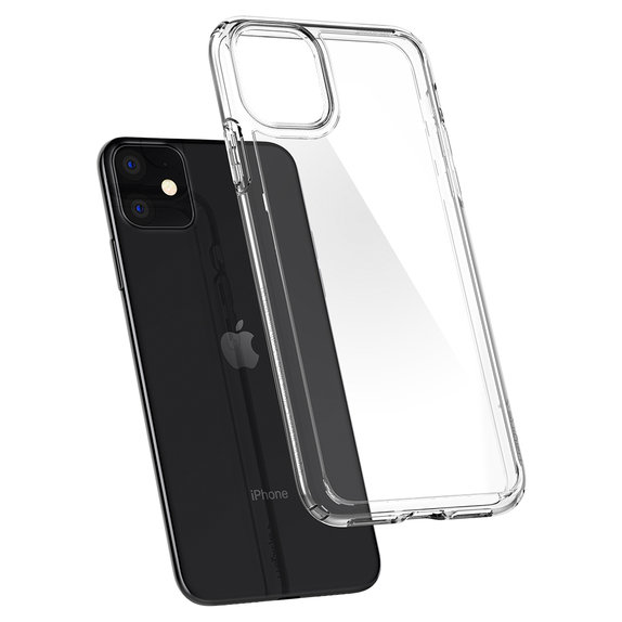 Custodia Ultra Hybrid per iPhone 11, Transparent, Spigen