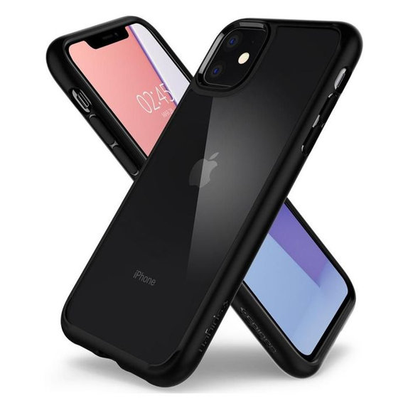 Custodia Ultra Hybrid per iPhone 11, Black, Spigen