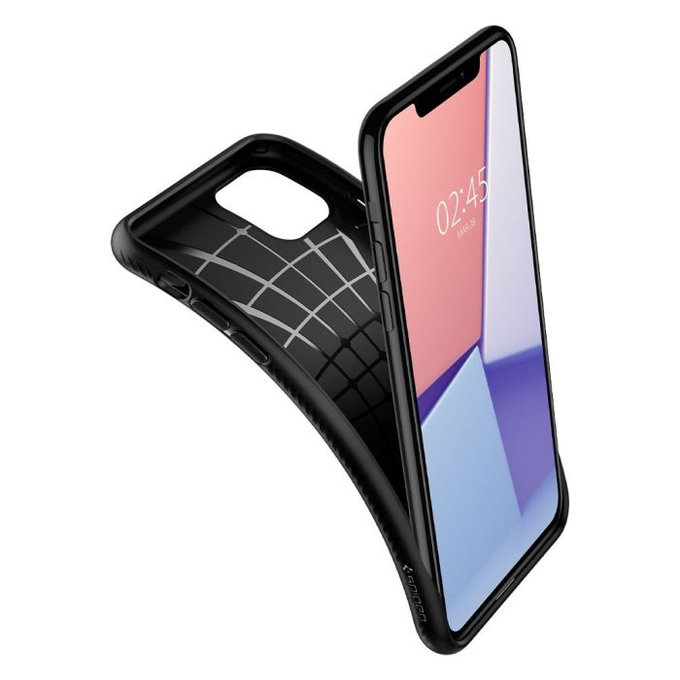 Custodia Liquid Air per iPhone 11 Pro, Black, Spigen