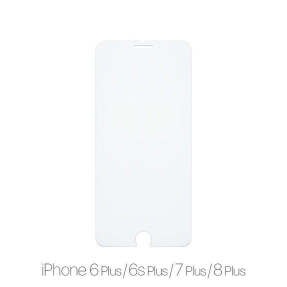 Vetro temperato per iPhone 6 Plus, 6s Plus, 7 Plus, 8 Plus, FixPremium