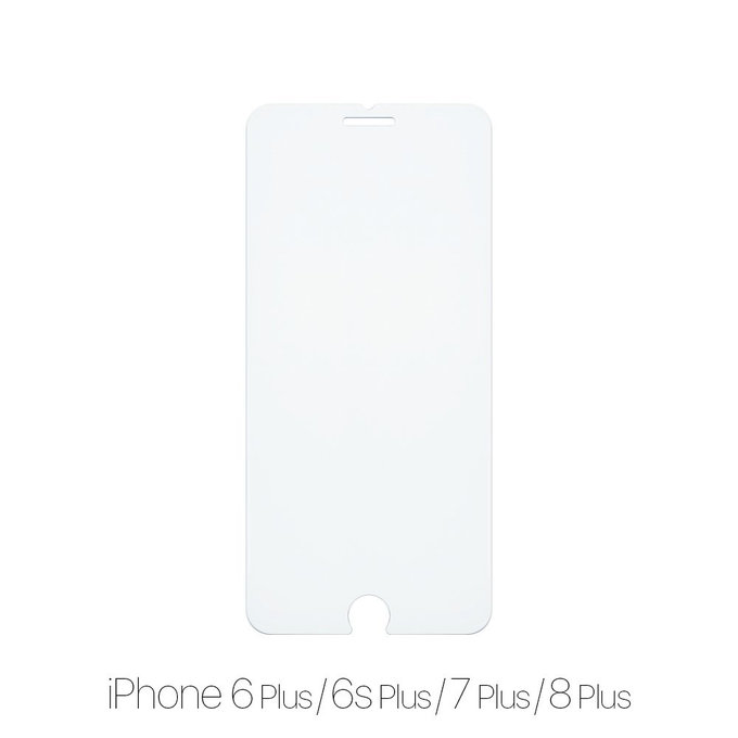Vetro temperato per iPhone 6 Plus, 6s Plus, 7 Plus, 8 Plus, FixPremium