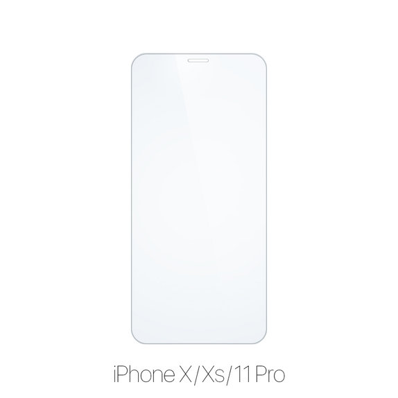 Vetro temperato per iPhone X, Xs, 11 Pro, FixPremium