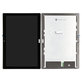 Schermo LCD per Lenovo Tab P10 TB-X705, Black, Vetro touch senza cornice