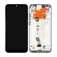 Schermo per Xiaomi Redmi Note 8T, Moonshadow Grey, Vetro touch con cornice, 5600040C3X00, Genuine Service Pack