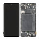 Schermo per Samsung A71 A715F, Prism Crush Black, Vetro touch con cornice, GH82-22152A, GH82-22248A, Genuine Service Pack