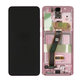 Schermo per Samsung S20 G980F, Cloud Pink, Vetro touch con cornice, GH82-22123C, GH82-22131C, GH82-31432C, GH82-31433C, Genuine Service Pack