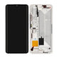 Schermo per Xiaomi Mi Note 10, Mi Note 10 Pro, Glacier White, Vetro touch con cornice, 56000200F400, Genuine Service Pack