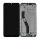 Schermo per Xiaomi Redmi 8, Redmi 8A, Onyx Black, Vetro touch con cornice, 5600040C3I00, Genuine Service Pack