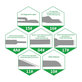 Set coltelli con lame per rimozione colla CPU 8 in 1, Relife RL-101B