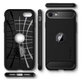Custodia Rugged Armor per iPhone SE 2020, SE 2022, Black, Spigen