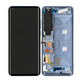 Schermo per Xiaomi Mi 10, Twilight Grey, Vetro touch con cornice, 56000500J200, Genuine Service Pack
