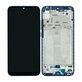 Schermo per Xiaomi Mi A3, Not just Blue, Vetro touch con cornice, 5610100380B6, Genuine Service Pack