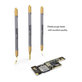 Set lame lucidate a mano con manico 16 in 1, QianLi ToolPlus 011