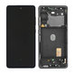 Schermo per Samsung S20 FE G780F, Cloud Navy, Vetro touch con cornice, GH82-24220A, GH82-24219A, GH82-31329A, GH82-31321A, Genuine Service Pack