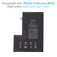 Batteria per iPhone 12 Pro Max, 3687mAh