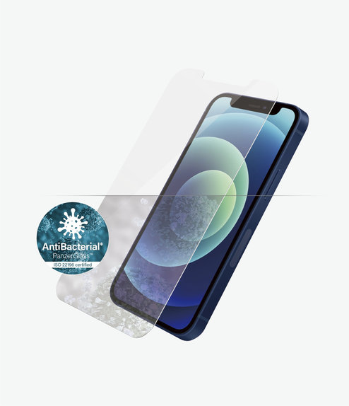 Vetro temperato Steard Fit AB per iPhone 12 mini, Transparent, PanzerGlass
