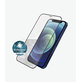 Vetro temperato Case Friendly AB per iPhone 12 mini, Black, PanzerGlass