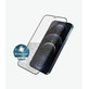 Vetro temperato Case Friendly AB per iPhone 12 Pro Max, Black, PanzerGlass