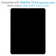 Schermo LCD per iPad Pro 12.9" (4th Gen 2020), Vetro touch e IC Board conout Frame, Refurbished