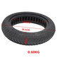 Pneumatico tubeless pieno resistente per Xiaomi Mi Electric Scooter 1S, 2, M365, Essential, Pro, Pro 2, Black