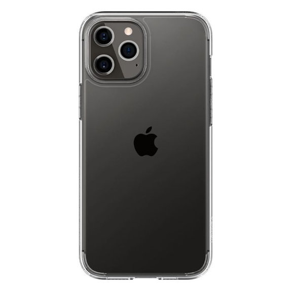 Custodia Ultra Hybrid per iPhone 12, 12 Pro, Transparent, Spigen