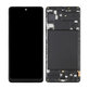Schermo OLED per Samsung A71 A715F, Vetro touch con cornice