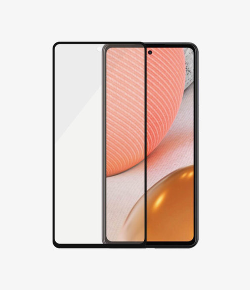 Vetro temperato Case Friendly AB per Samsung A72, Black, PanzerGlass