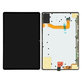 Schermo per Samsung Galaxy Tab S7 Plus T970N, T976B, Mystic Black, Vetro touch senza cornice, GH82-23864A, GH82-23407A, Genuine Service Pack