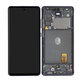 Schermo per Samsung S20 FE 5G G781B, Cloud Navy, Vetro touch con cornice, GH82-24214A, GH82-24215A, GH82-29056A, GH82-31320A, Genuine Service Pack