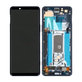 Schermo per Sony Xperia 5 II, Blue, Vetro touch con cornice, A5024934A, Genuine Service Pack