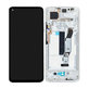 Schermo per Xiaomi Mi 10T 5G, Mi 10T Pro 5G, Lunar Silver, Vetro touch con cornice, 5600040J3S00, Genuine Service Pack