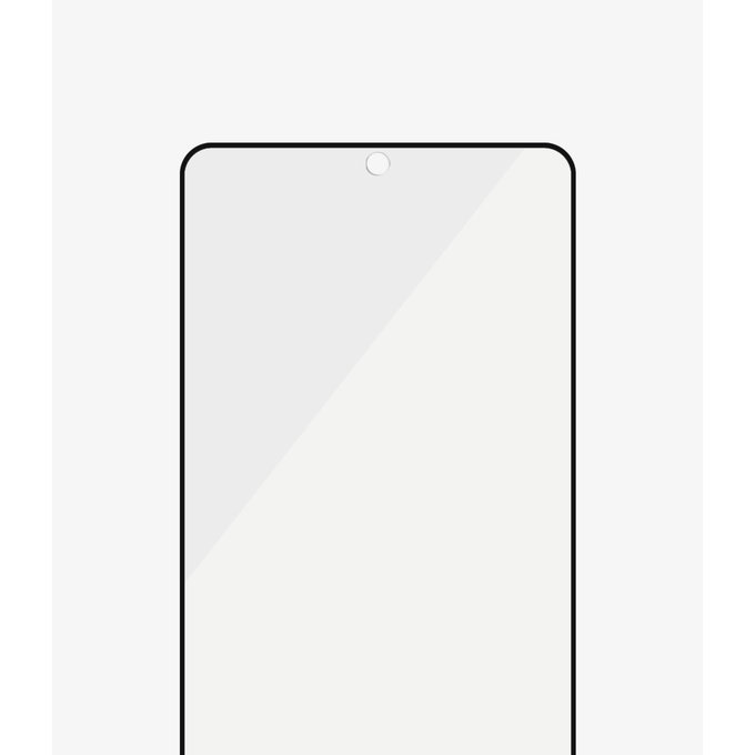 Vetro temperato Case Friendly AB per Samsung S21+, Fingerprint komp., Black, PanzerGlass