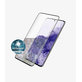 Vetro temperato Case Friendly AB per Samsung S21 Ultra, Fingerprint komp., Black, PanzerGlass