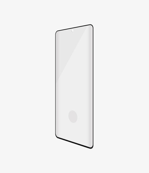 Vetro temperato Case Friendly AB per Samsung S21 Ultra, Fingerprint komp., Black, PanzerGlass