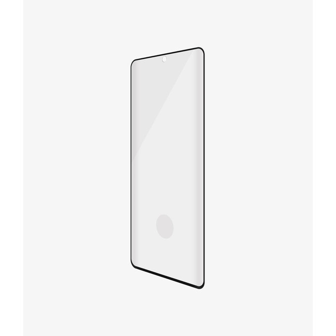 Vetro temperato Case Friendly AB per Samsung S21 Ultra, Fingerprint komp., Black, PanzerGlass