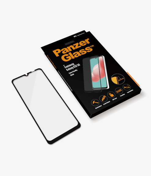 Vetro temperato Case Friendly per Samsung A32 5G, Black, PanzerGlass