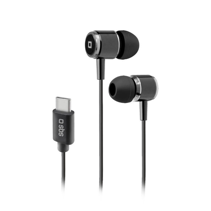 Cuffie Studio Mix 100C con microfono USB-C, Black, SBS