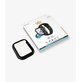 Vetro temperato Full Body AB per Apple Watch 4, 5, 6, SE (1st gen), SE (2nd gen) 40mm, Black, PanzerGlass