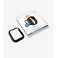 Vetro temperato Full Body AB per Apple Watch 4, 5, 6, SE (1st gen), SE (2nd gen) 44mm, Black, PanzerGlass