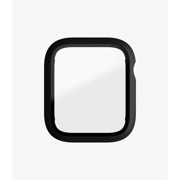 Vetro temperato Full Body AB per Apple Watch 4, 5, 6, SE (1st gen), SE (2nd gen) 44mm, Black, PanzerGlass
