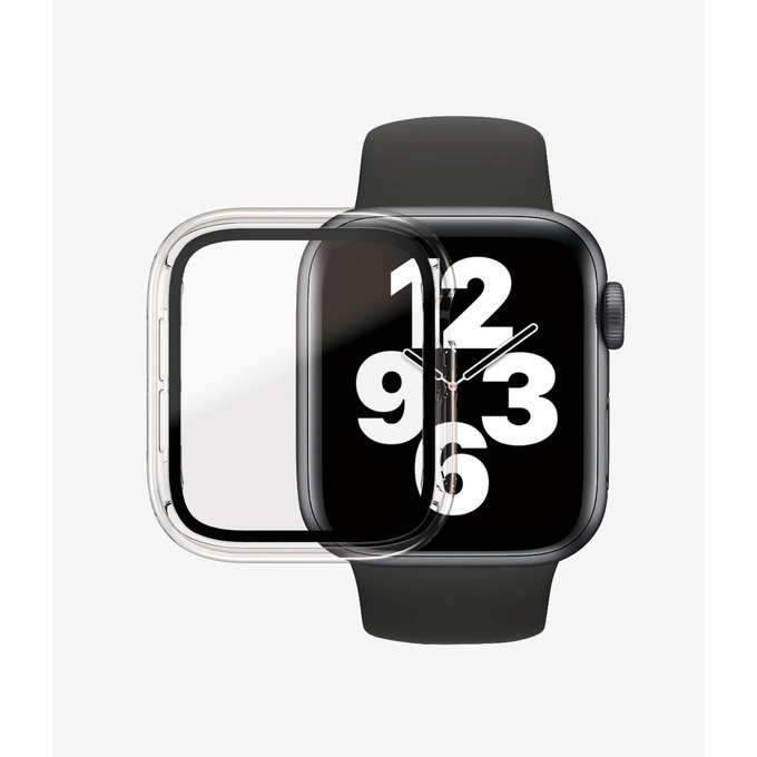 Vetro temperato Full Body AB per Apple Watch 4, 5, 6, SE (1st gen), SE (2nd gen) 40mm, Transparent, PanzerGlass