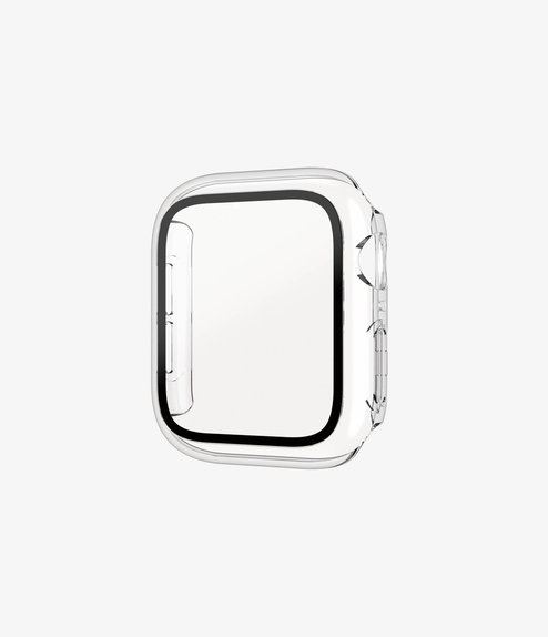Vetro temperato Full Body AB per Apple Watch 4, 5, 6, SE (1st gen), SE (2nd gen) 44mm, Transparent, PanzerGlass